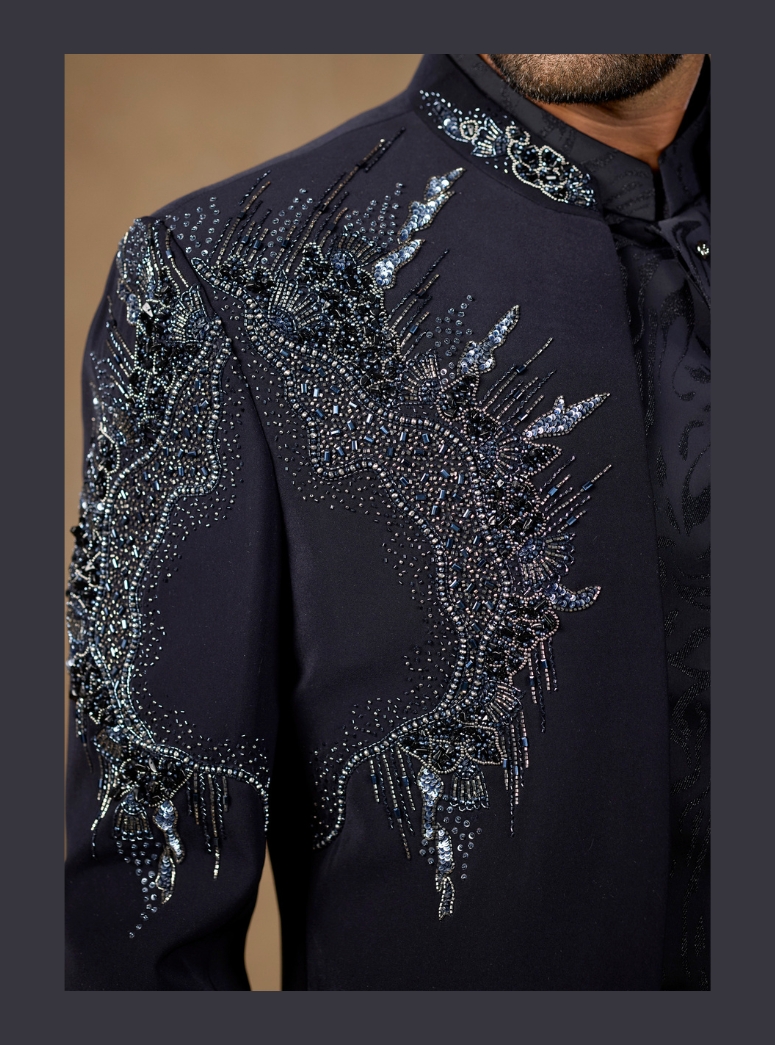 NAVY BLUE JODHPURI